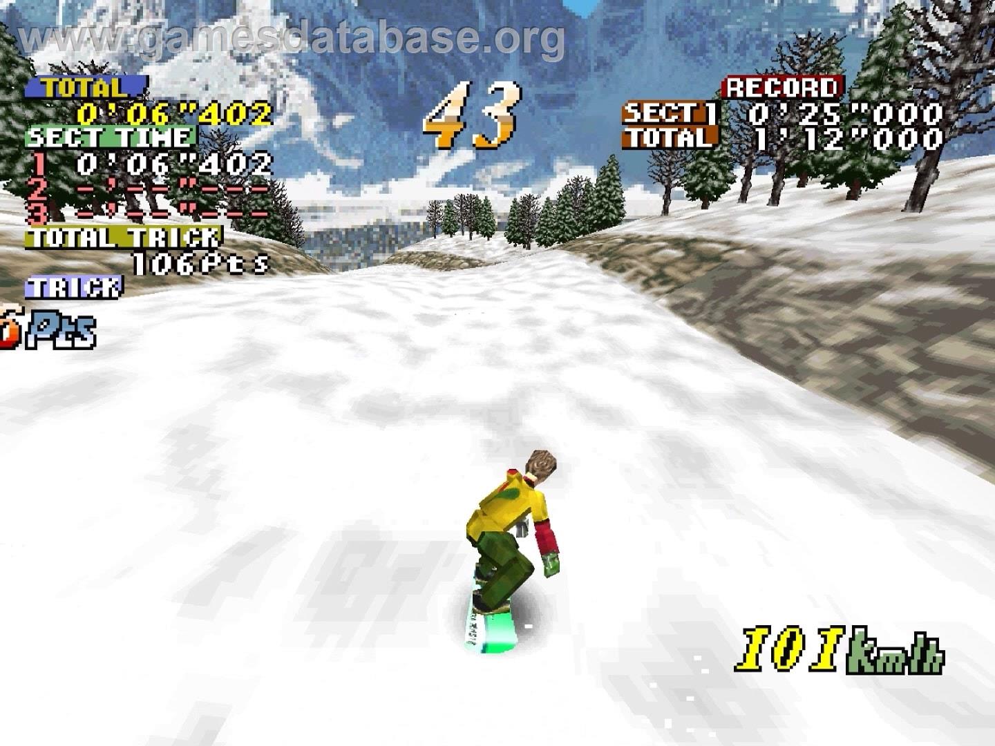 Cool Boarders - Sony Playstation - Artwork - In Game