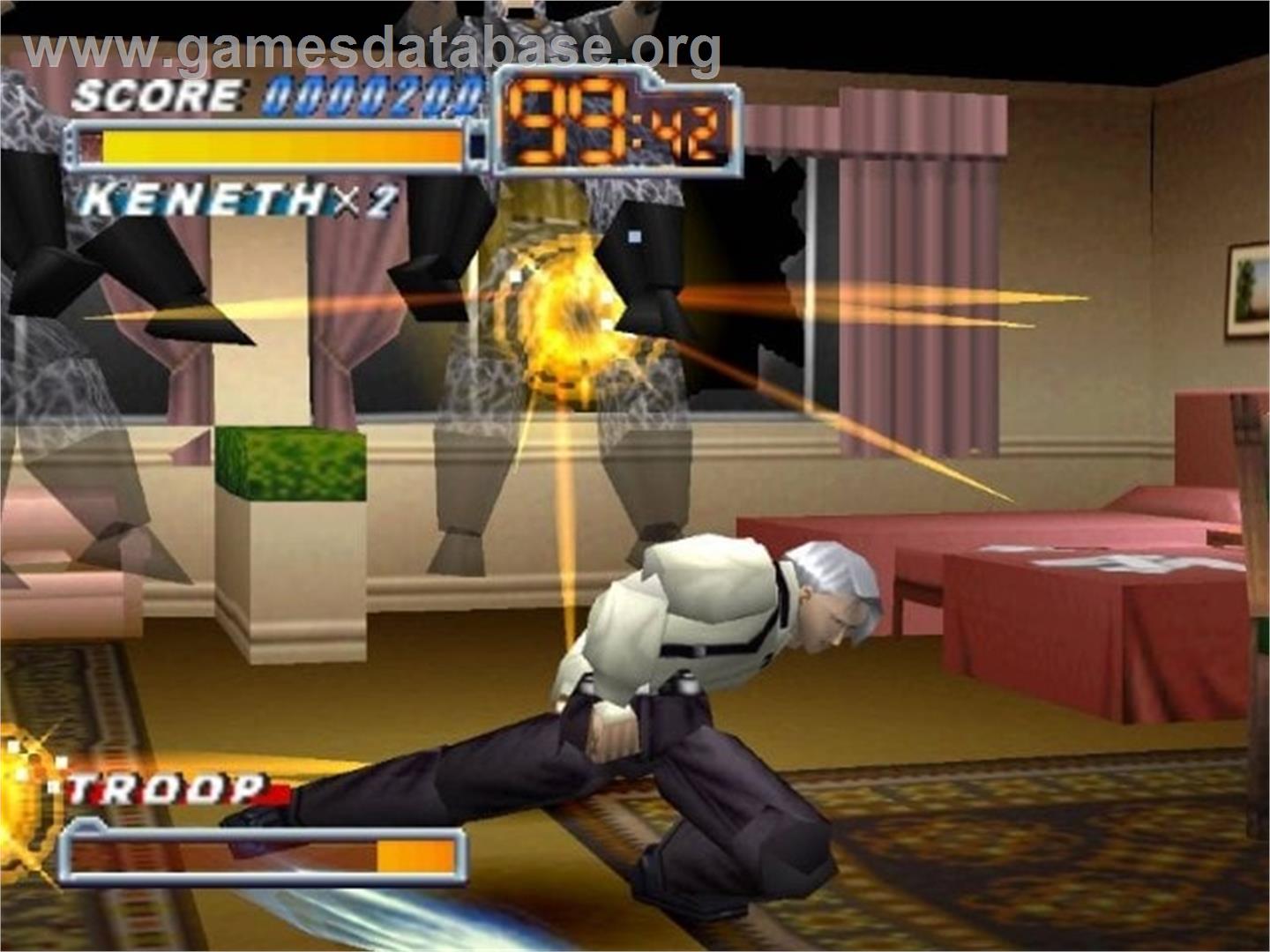 Crisis Beat - Sony Playstation - Artwork - In Game