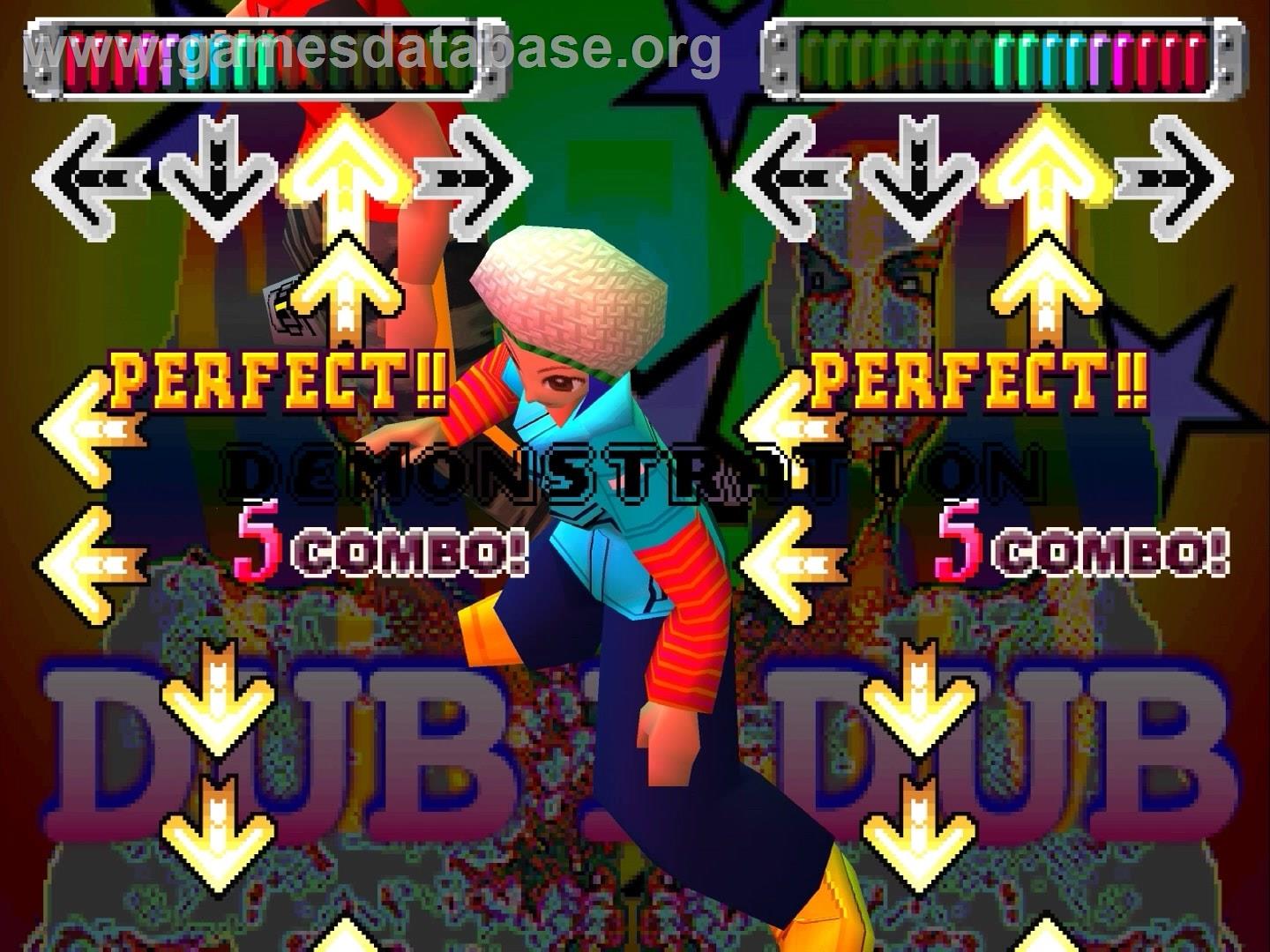 Dance Dance Revolution - Sony Playstation - Artwork - In Game