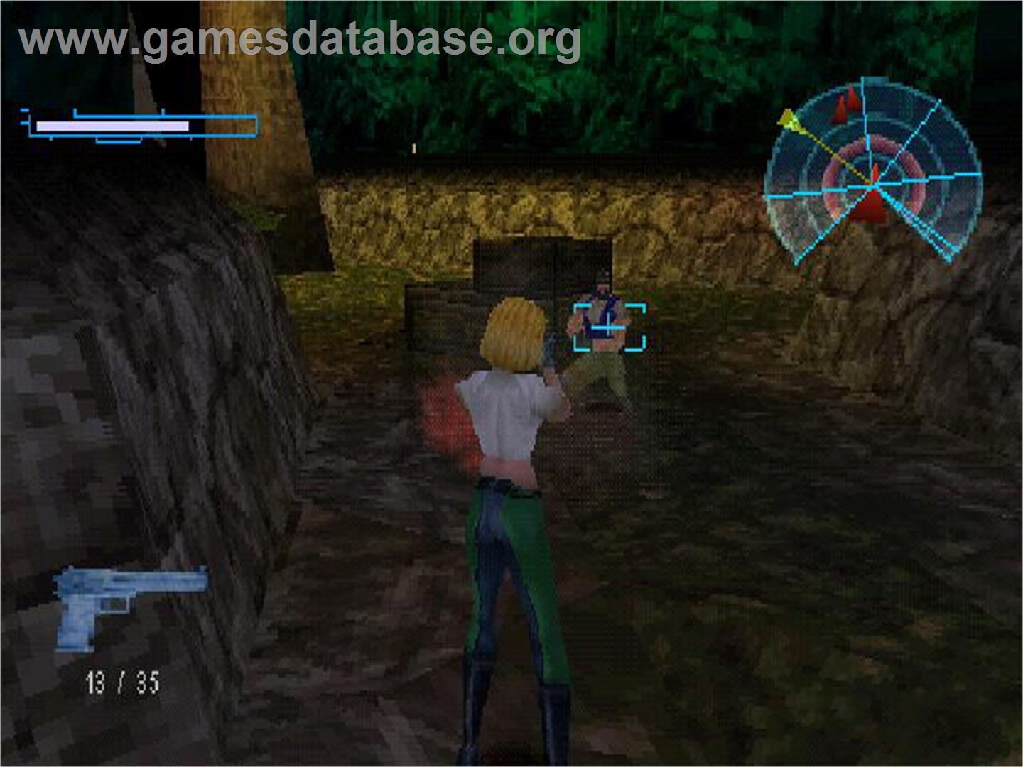 Danger Girl - Sony Playstation - Artwork - In Game