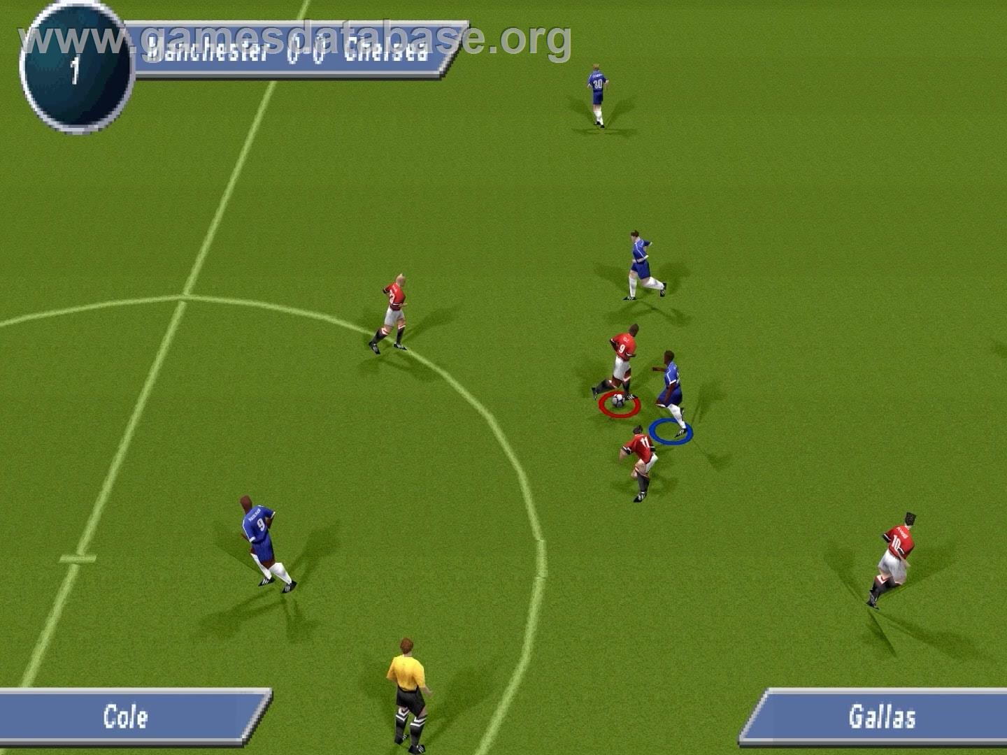 David Beckham Soccer - Sony Playstation - Artwork - In Game