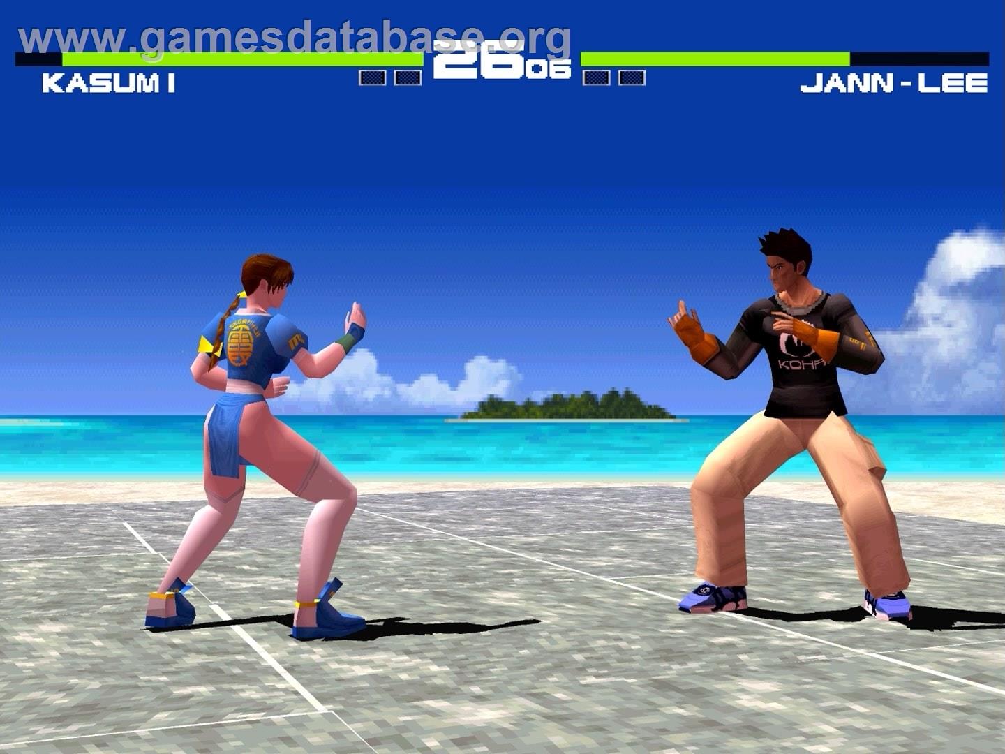 Dead or Alive - Sony Playstation - Artwork - In Game