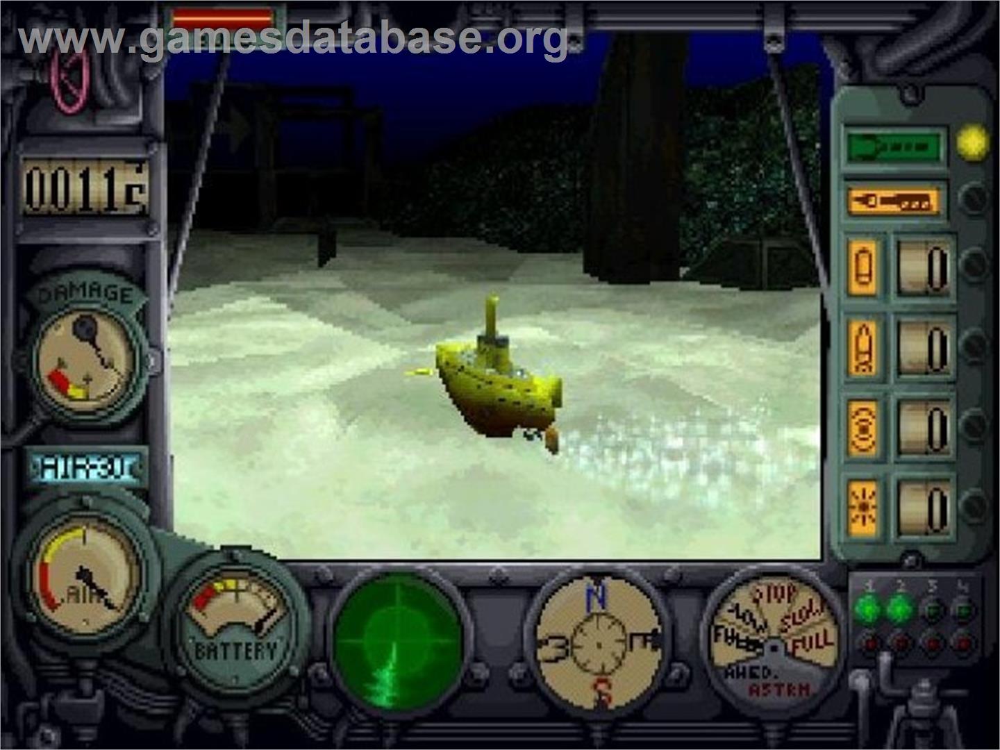 Deep Sea Adventure - Sony Playstation - Artwork - In Game
