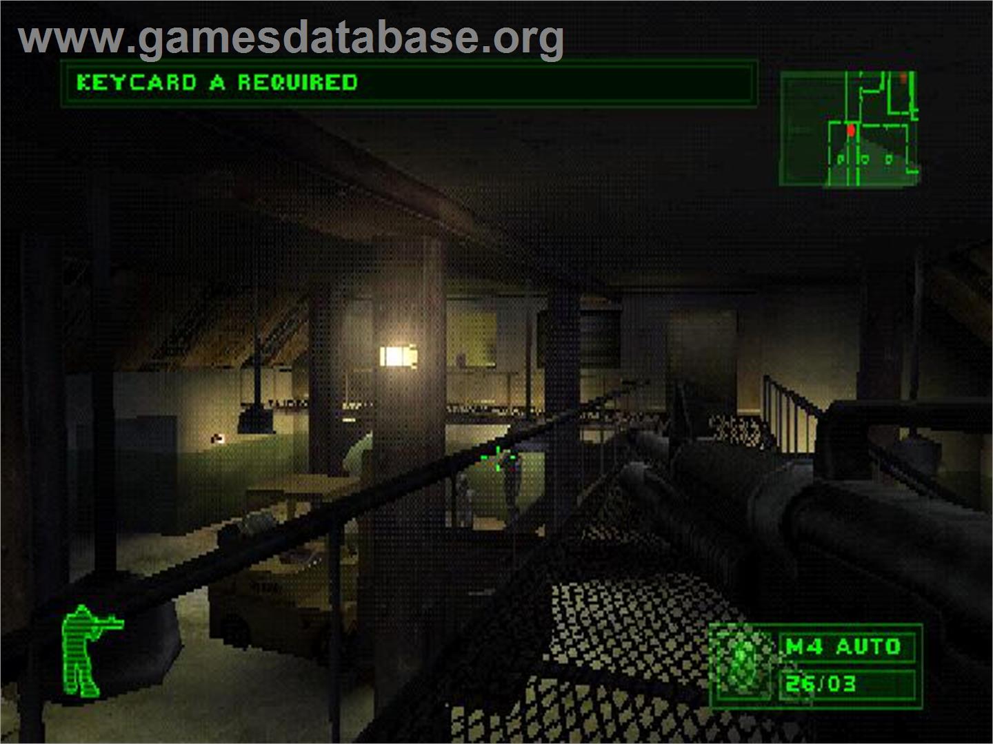Delta Force - Urban Warfare - Sony Playstation - Artwork - In Game