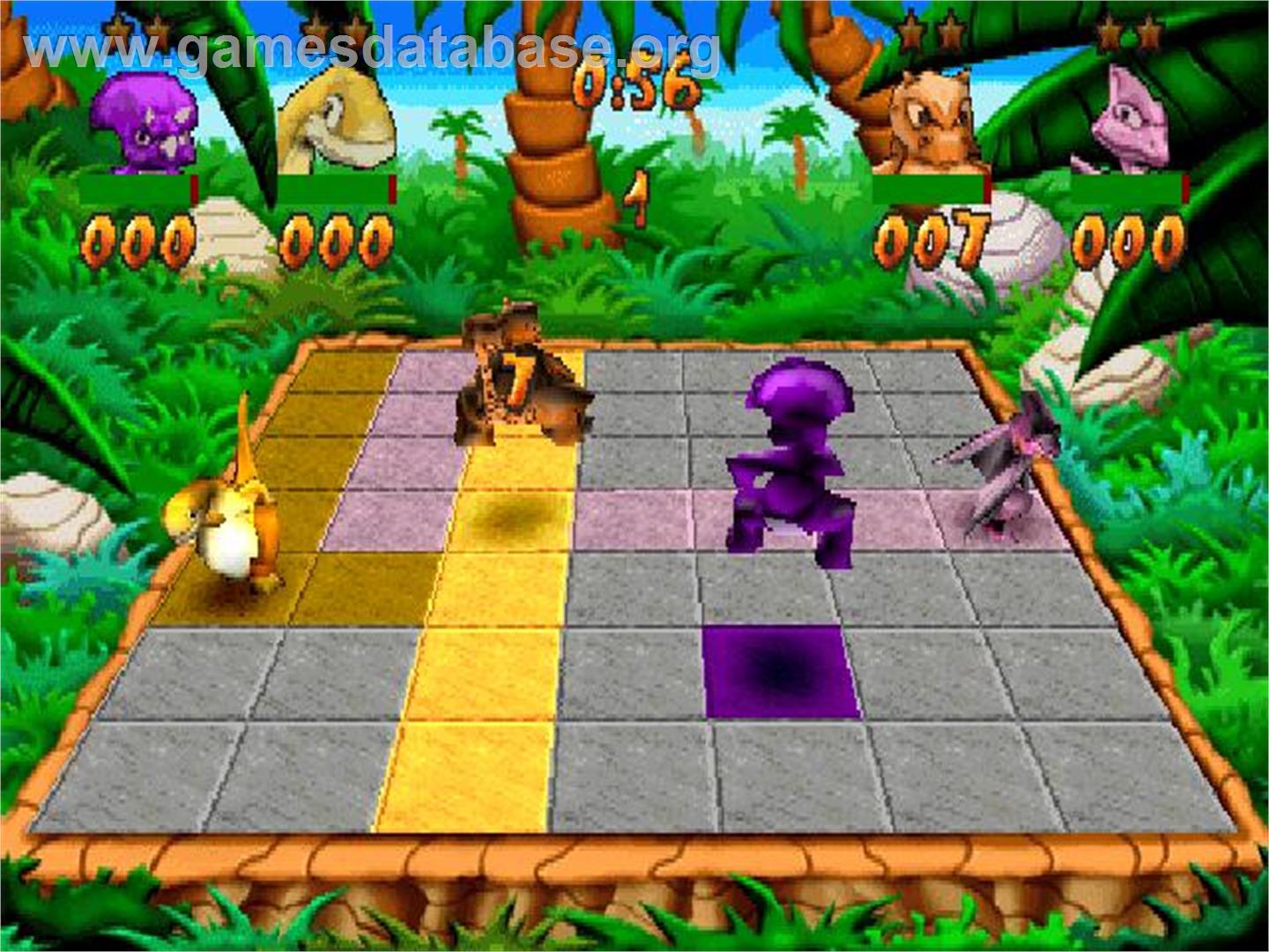 Dinomaster Party - Sony Playstation - Artwork - In Game