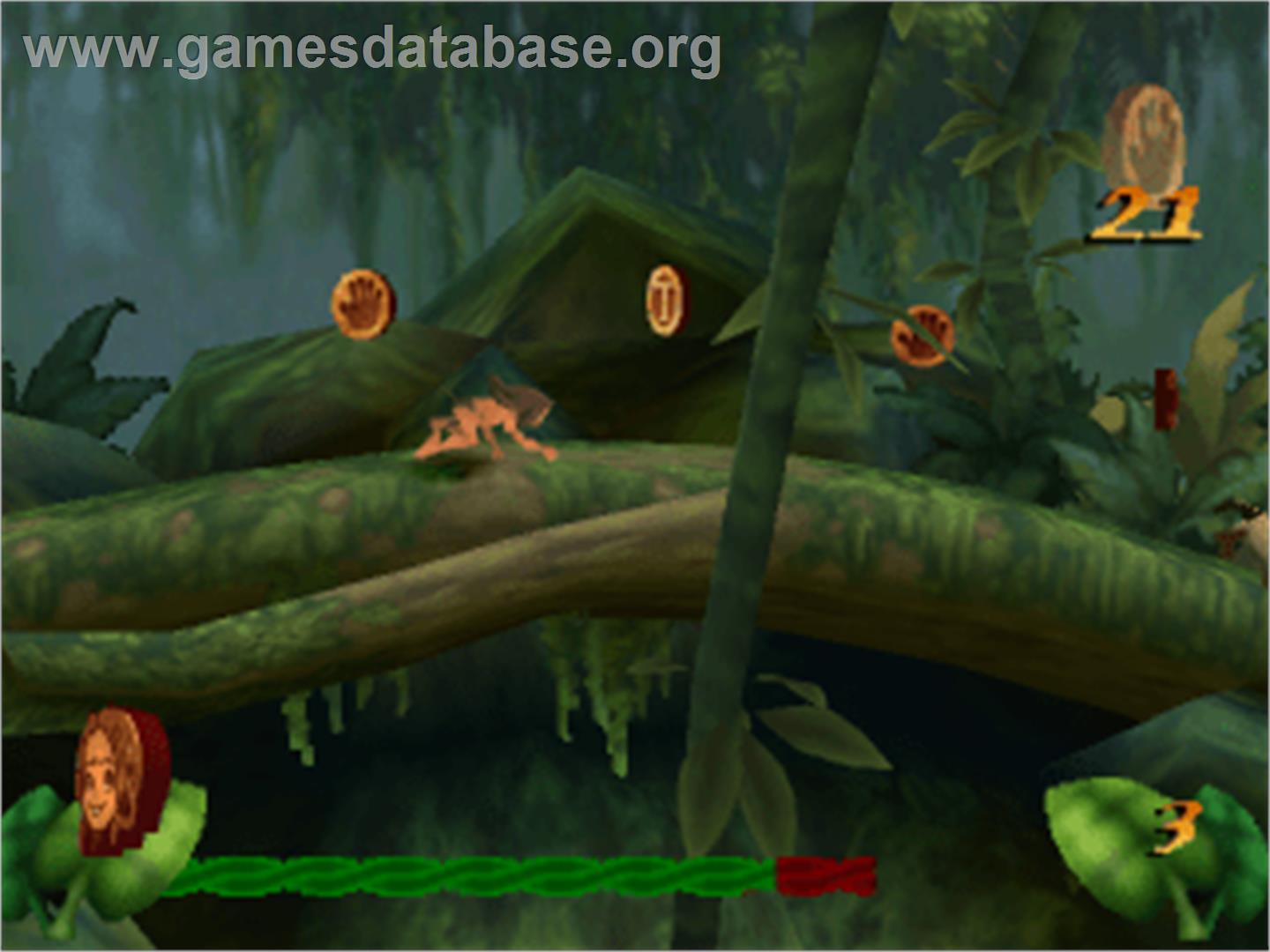 Disney's Tarzan - Sony Playstation - Artwork - In Game