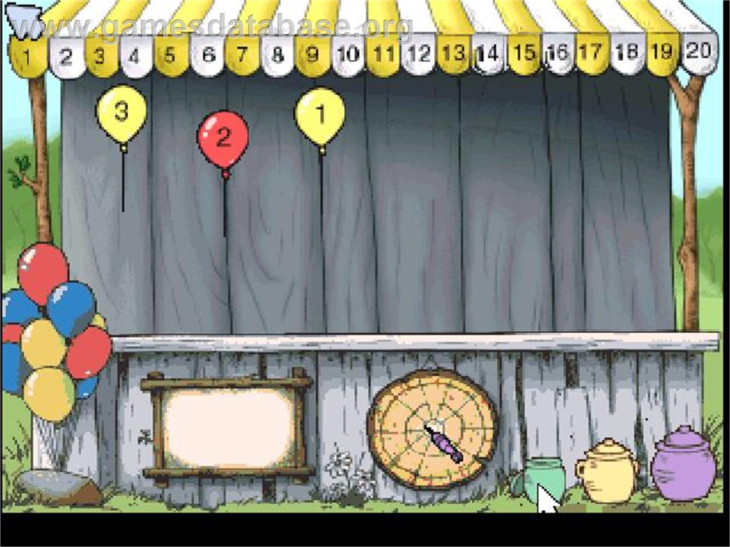 Disney Learning - Winnie The Pooh - Sony Playstation - Artwork - In Game