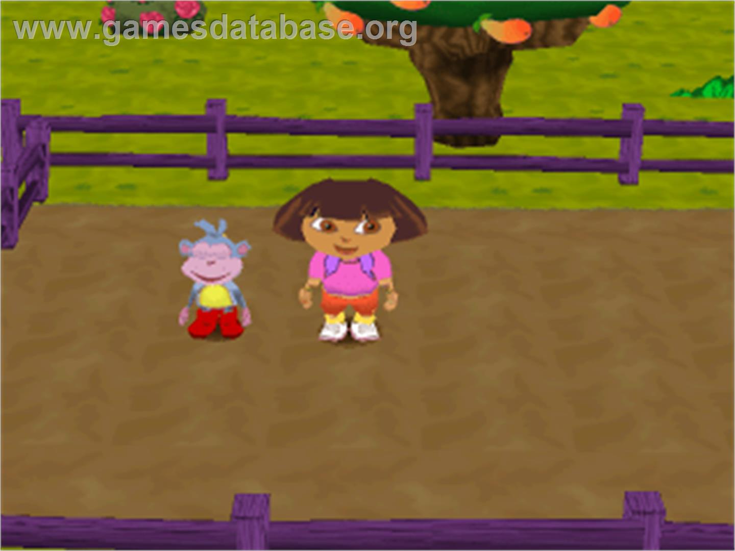 Dora the Explorer: Barnyard Buddies - Sony Playstation - Artwork - In Game