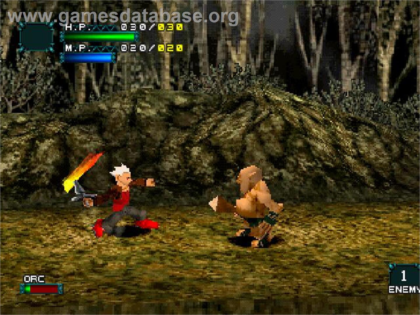 Dragon Valor - Sony Playstation - Artwork - In Game