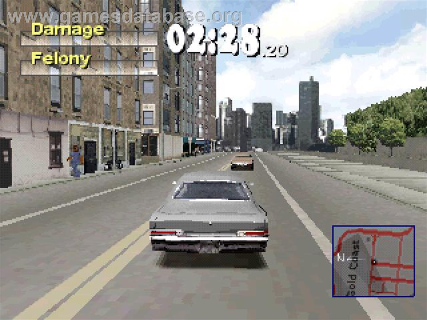 Driver 2 - Back On The Streets - Sony Playstation - Artwork - In Game
