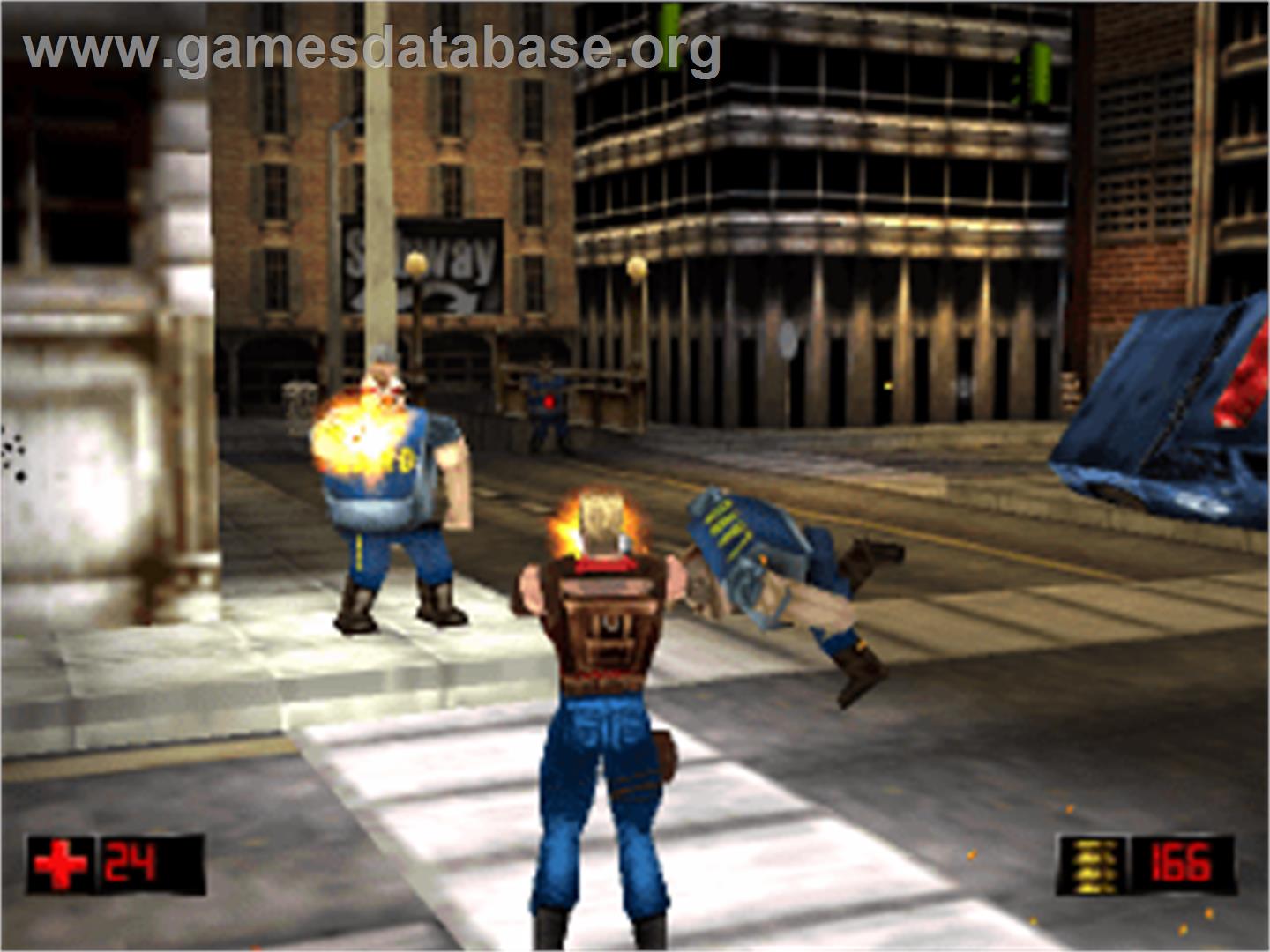 Duke Nukem: Time to Kill - Sony Playstation - Artwork - In Game