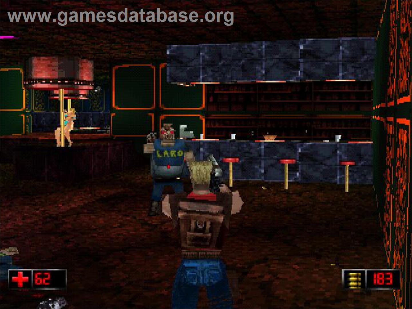 Duke Nukem - Time To Kill - Sony Playstation - Artwork - In Game