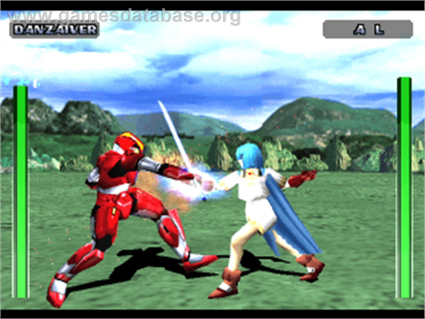 Evil Zone - Sony Playstation - Artwork - In Game