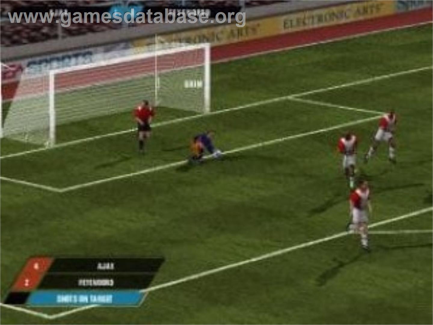 F.a. Premier League Football Manager 2000, The - Sony Playstation - Artwork - In Game