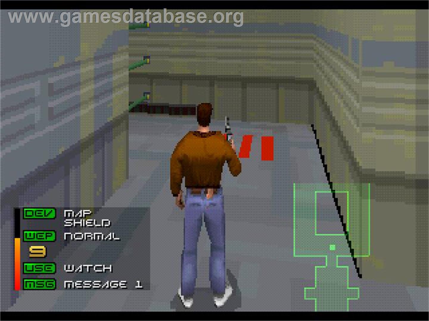 Fade To Black - Sony Playstation - Artwork - In Game