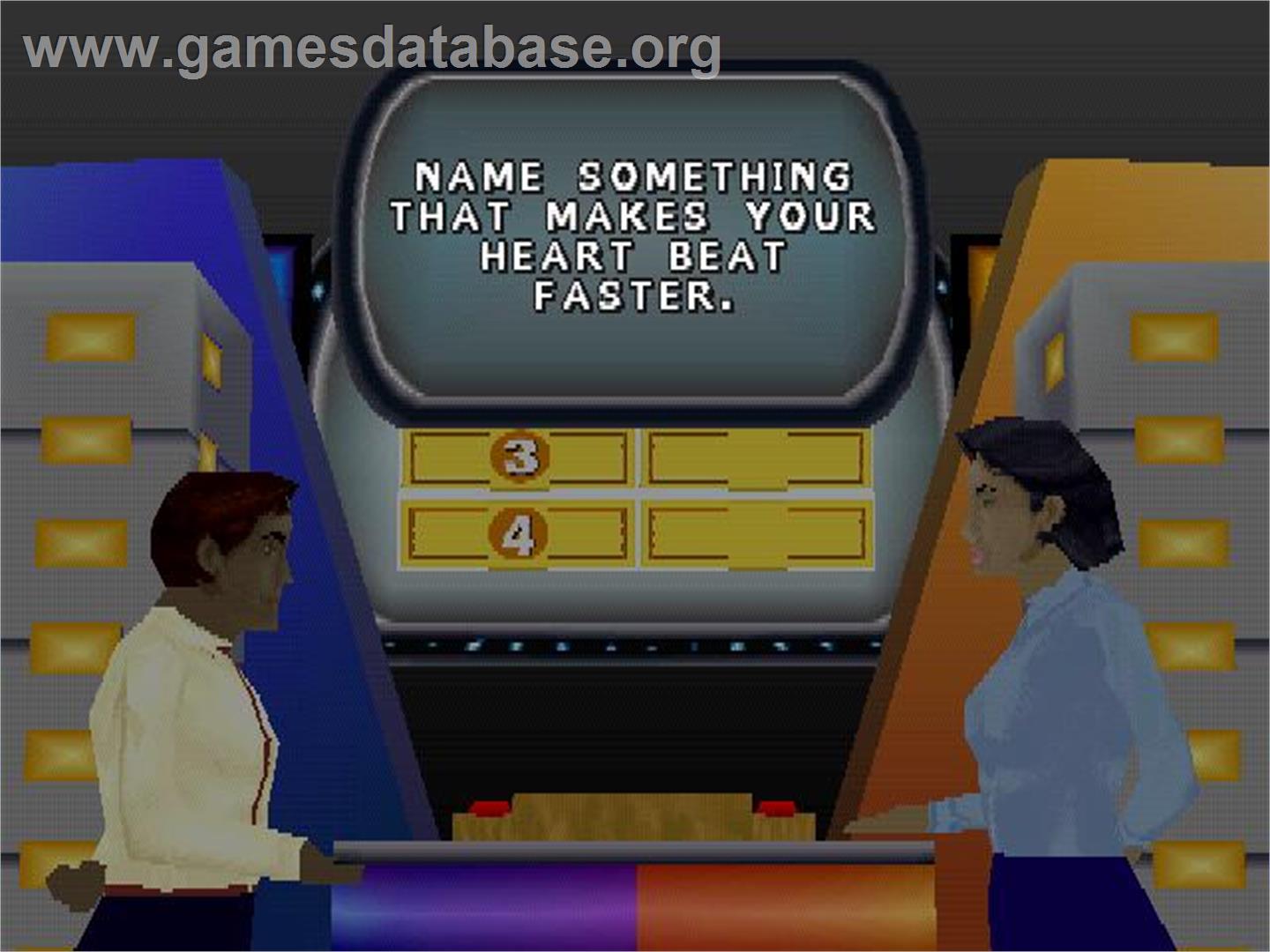 Family Feud - Sony Playstation - Artwork - In Game