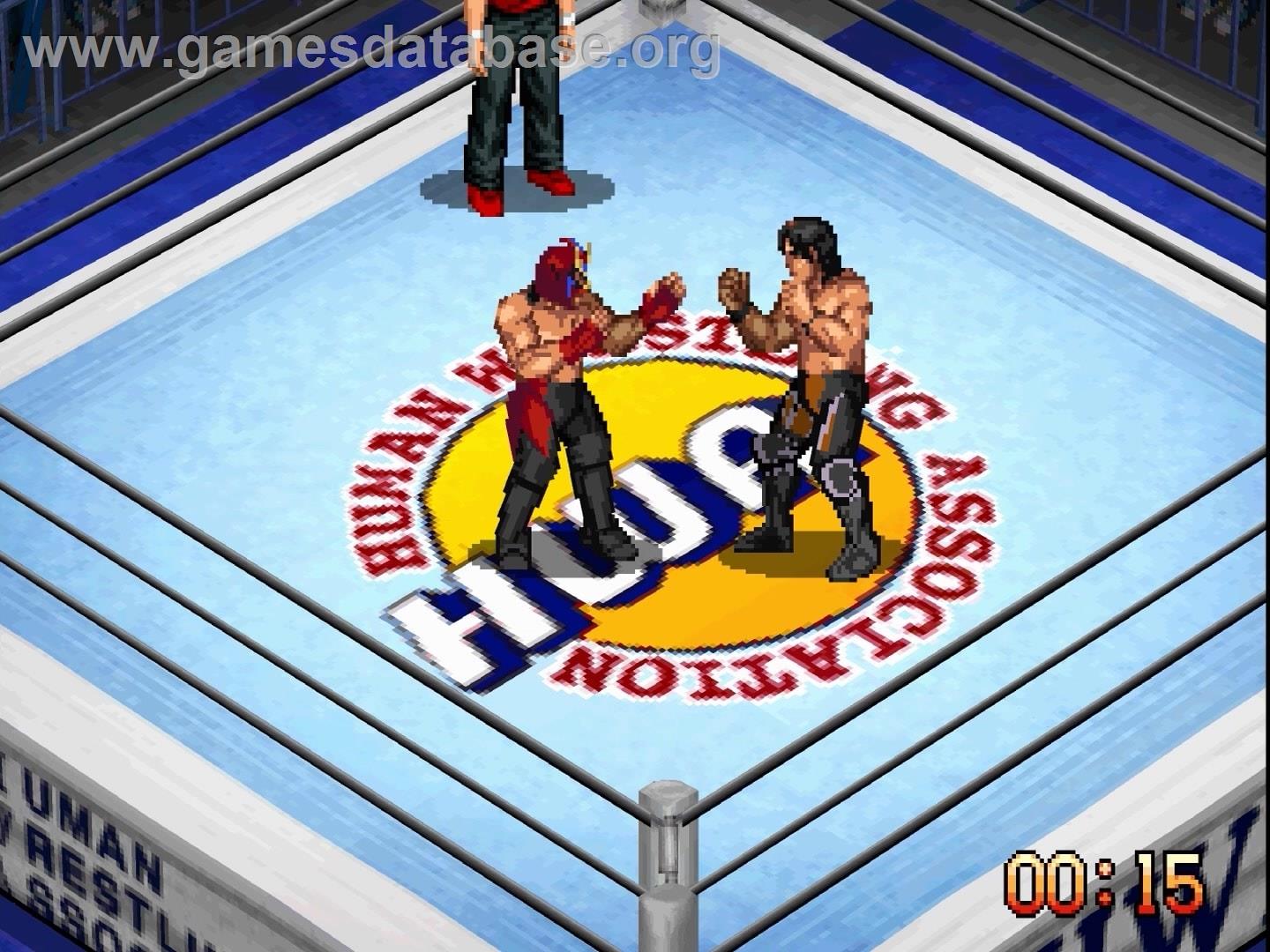 Fire Pro Wrestling G - Sony Playstation - Artwork - In Game