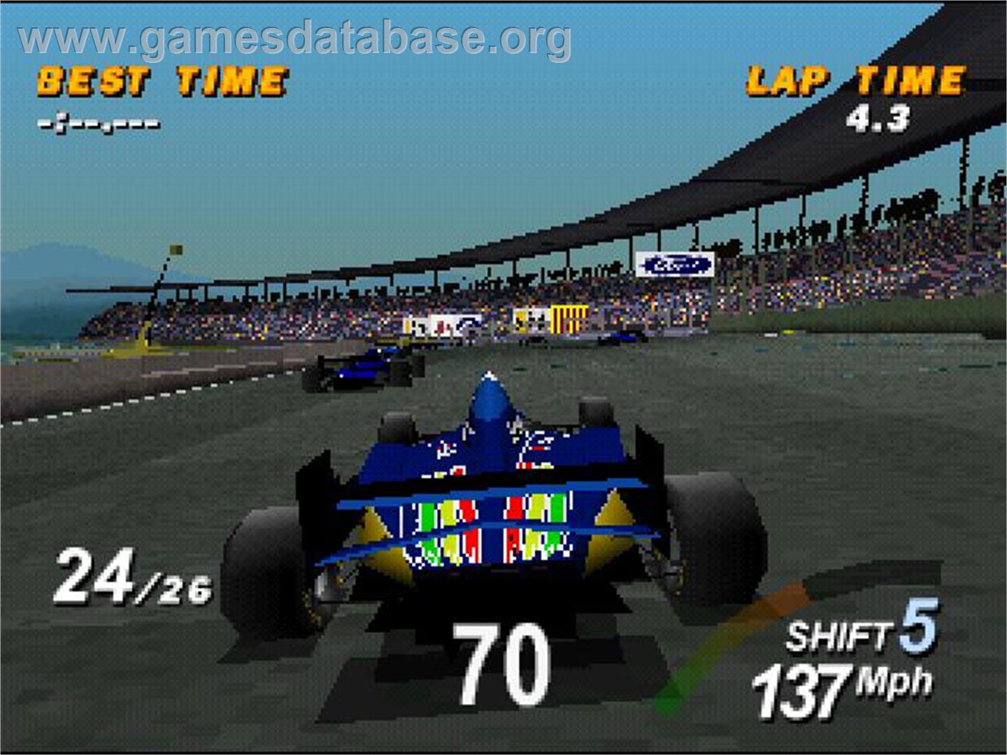 Formula 1 - Sony Playstation - Artwork - In Game