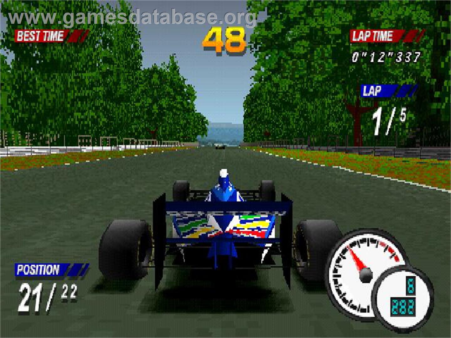 Formula 1 Championship Edition - Sony Playstation - Artwork - In Game