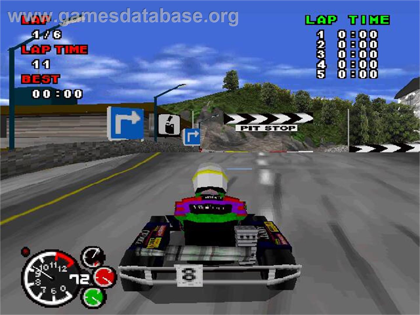 Formula Karts: Special Edition - Sony Playstation - Artwork - In Game