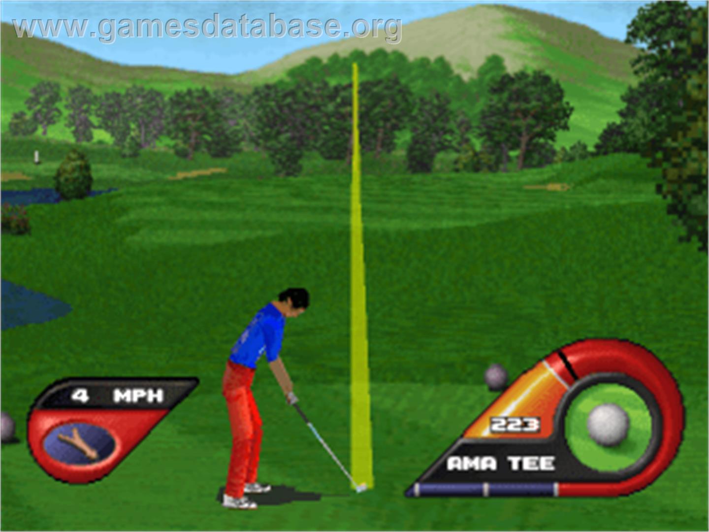 Fox Sports Golf '99 - Sony Playstation - Artwork - In Game