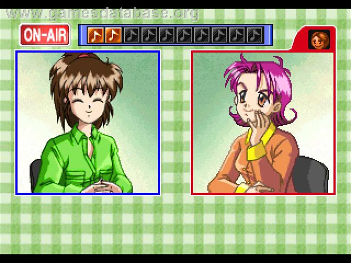 Free Talk Studio - Mari No Kimamana Oshaberi - Sony Playstation - Artwork - In Game