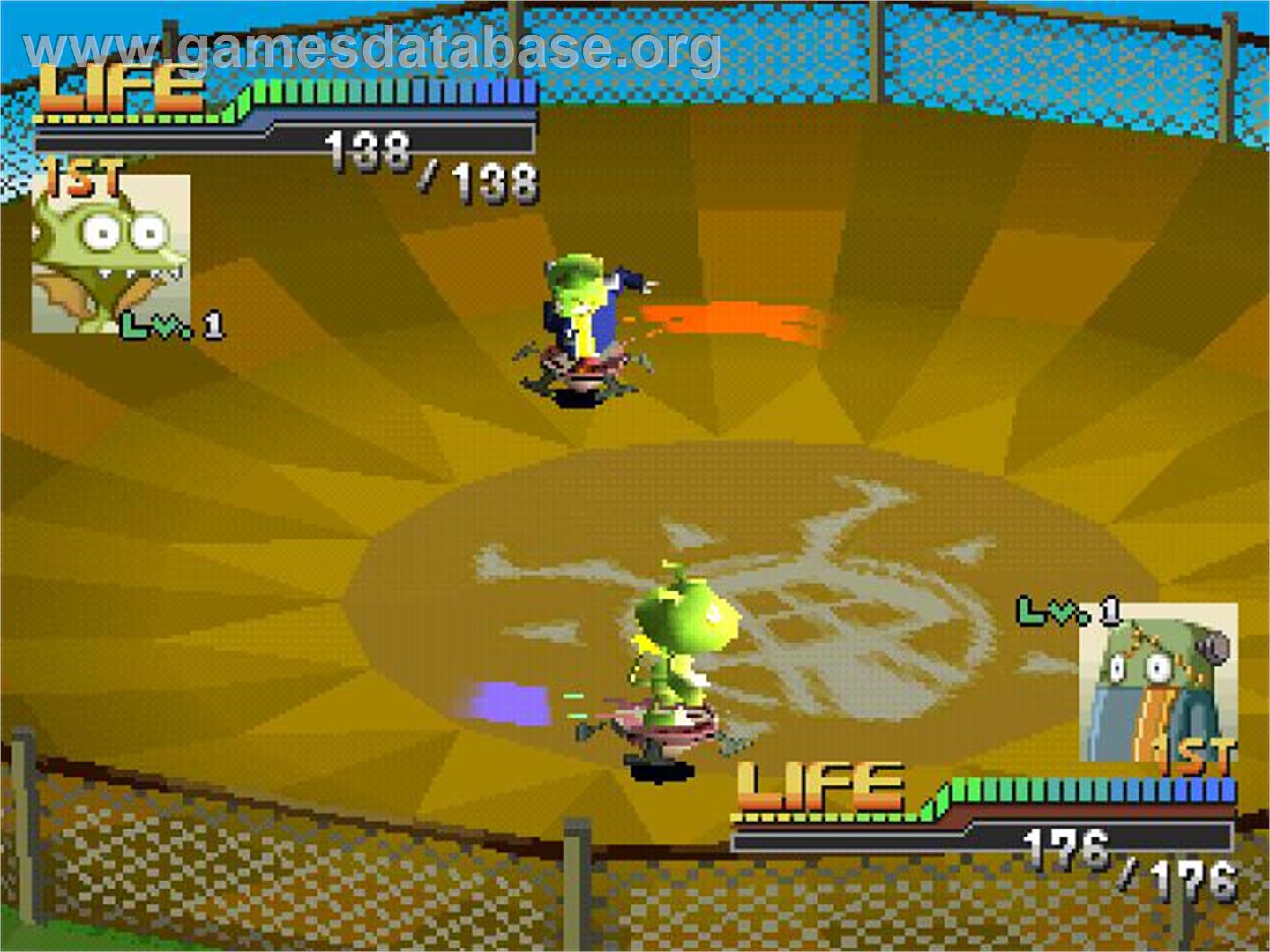 Gangway Monsters - Sony Playstation - Artwork - In Game