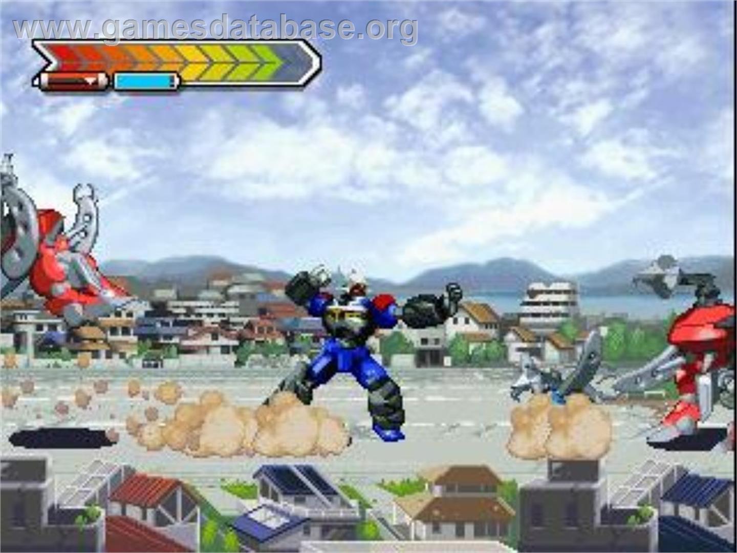 Gear Fighter Dendoh - Sony Playstation - Artwork - In Game