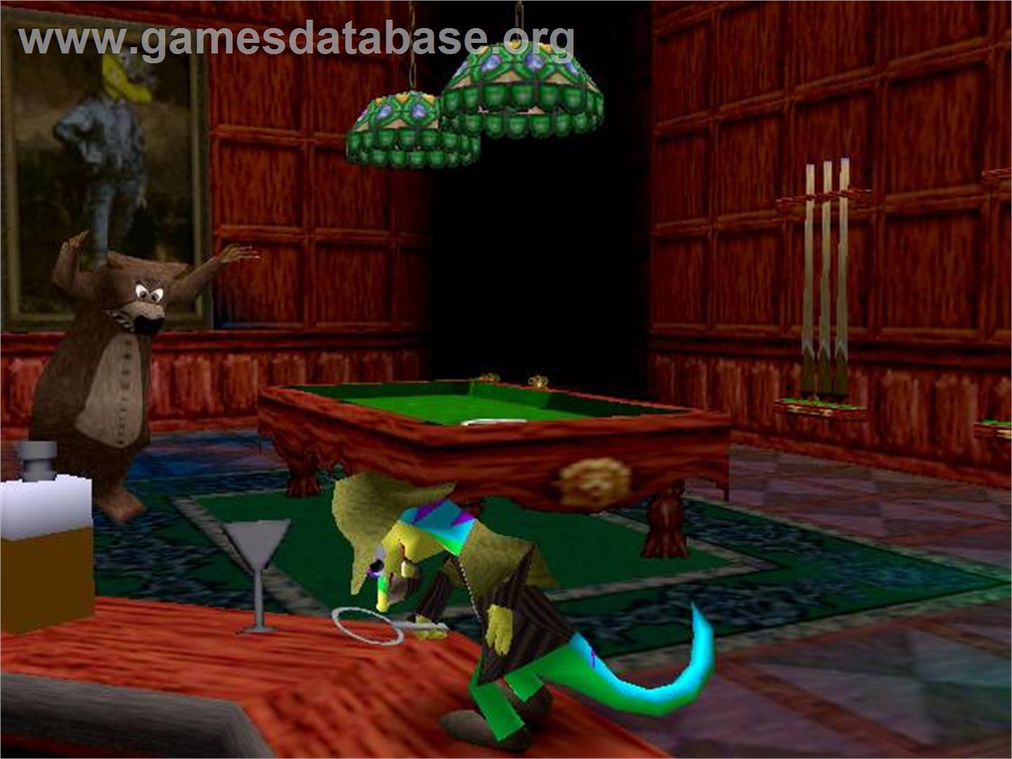 Gex 3 - Deep Cover Gecko - Sony Playstation - Artwork - In Game
