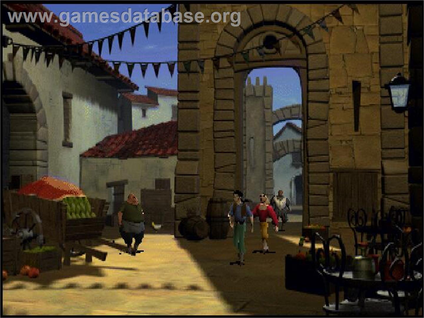 Gold And Glory - The Road To El Dorado - Sony Playstation - Artwork - In Game