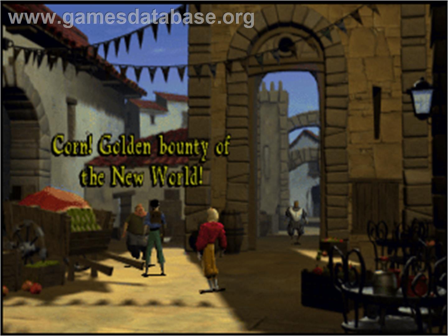 Gold and Glory: The Road to El Dorado - Sony Playstation - Artwork - In Game
