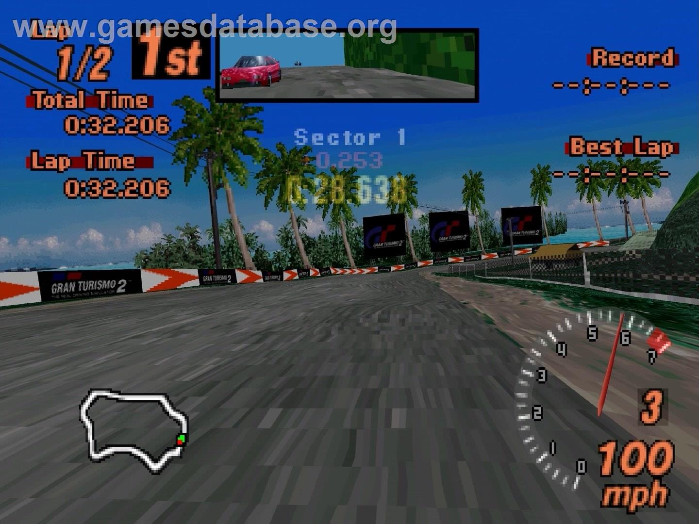 Gran Turismo 2 (Arcade Mode) - Sony Playstation - Artwork - In Game
