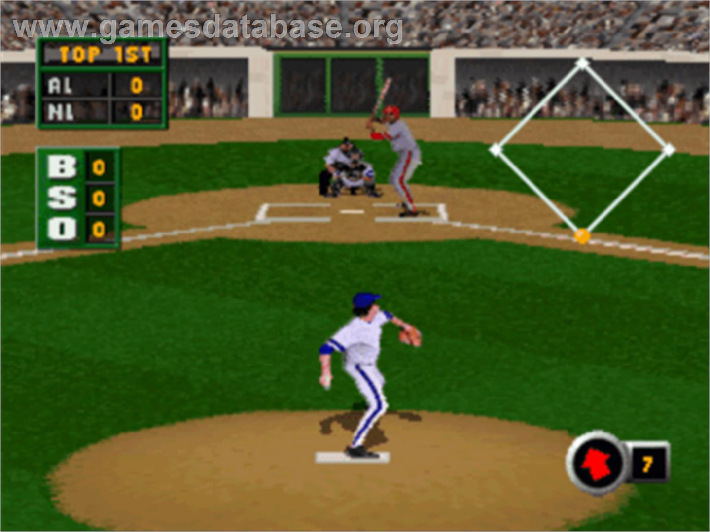 Grand Slam - Sony Playstation - Artwork - In Game