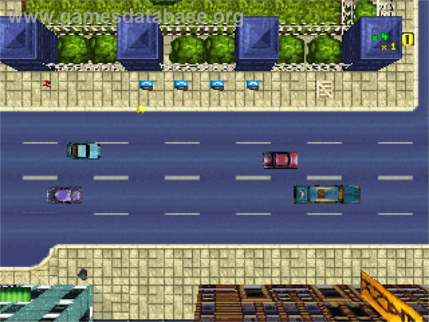 Grand Theft Auto - Sony Playstation - Artwork - In Game
