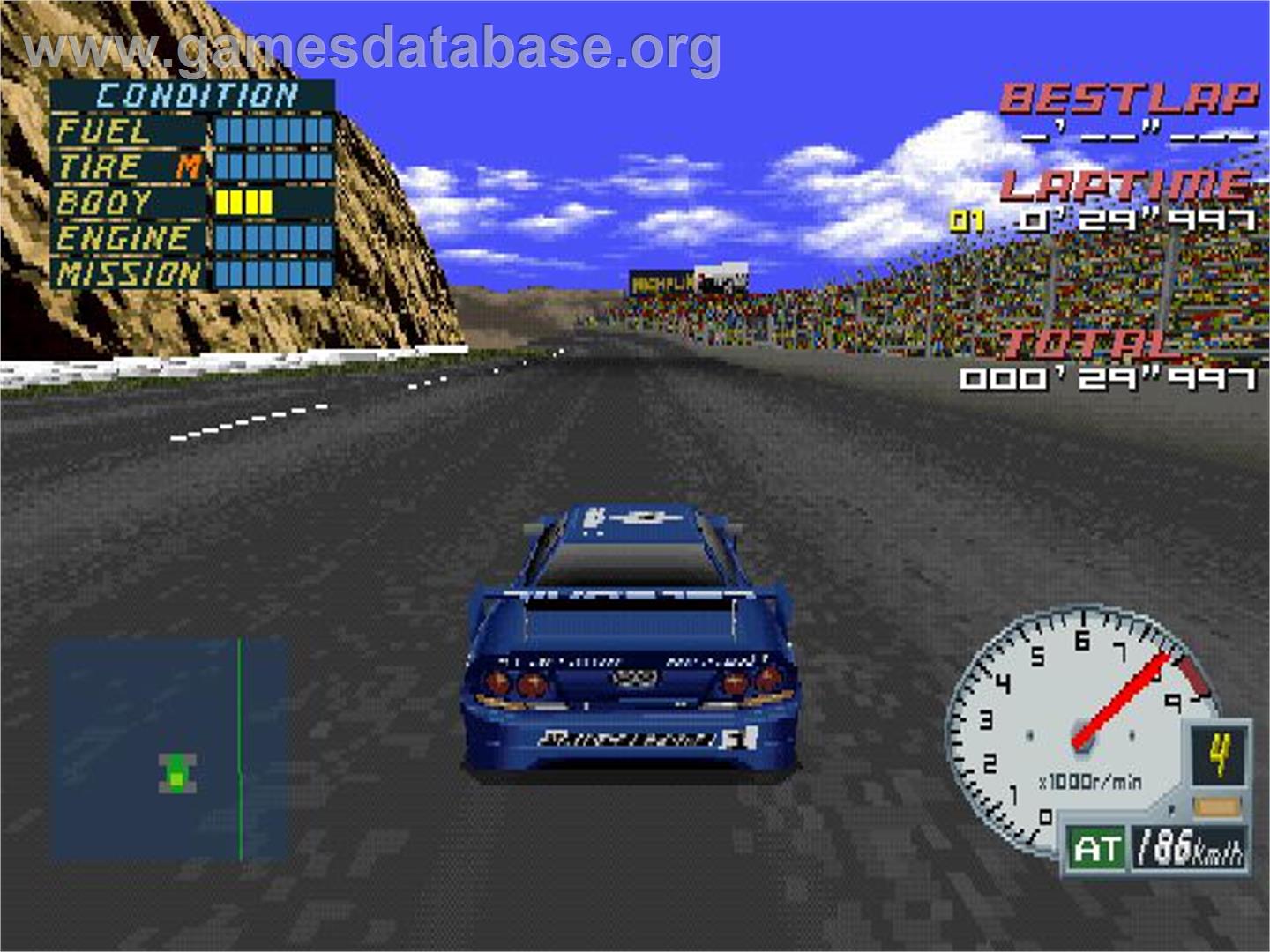 Gt Straight Victory - Hoshino Kazuyoshi E No Chousen - Sony Playstation - Artwork - In Game