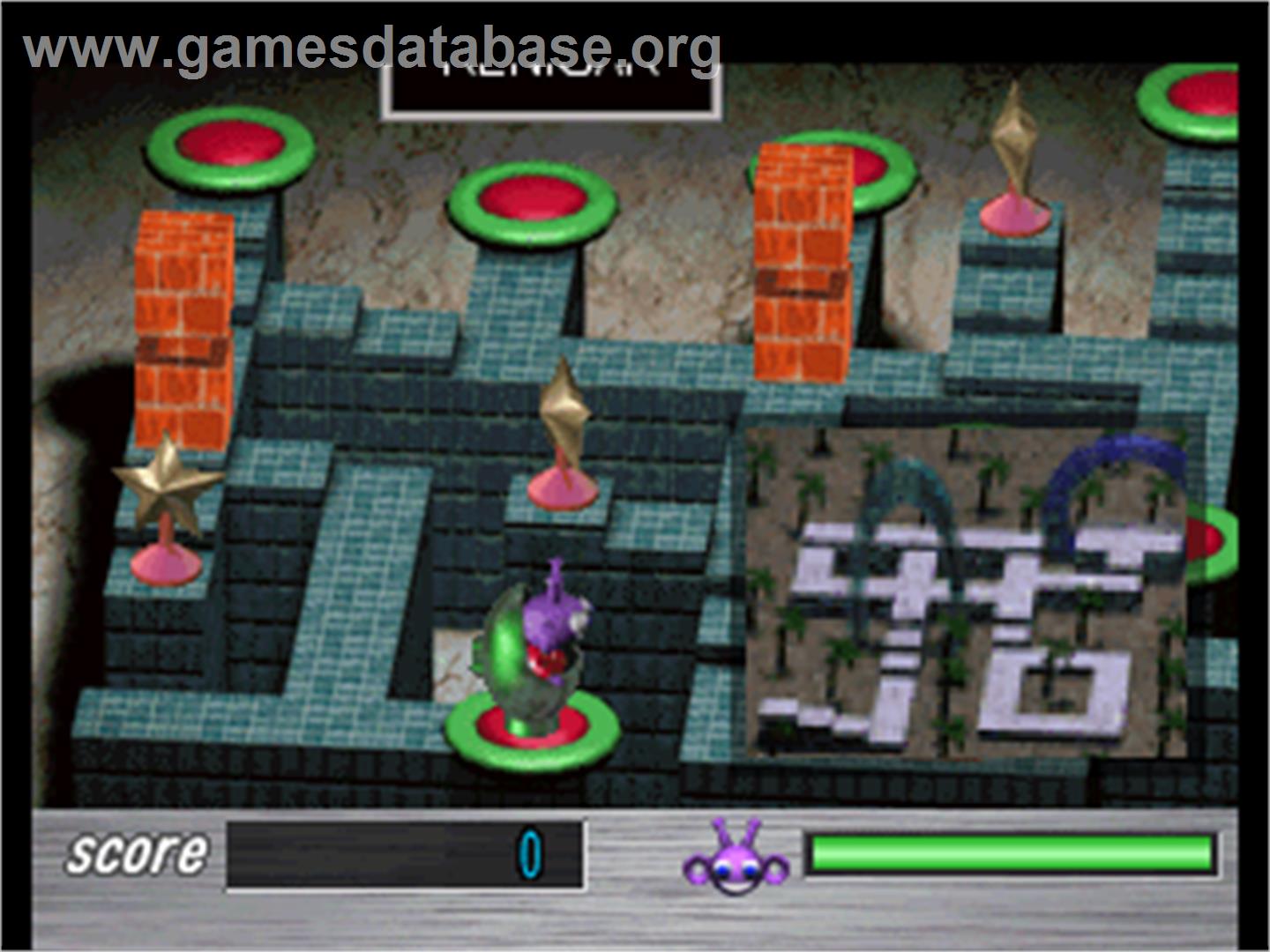 Gubble - Sony Playstation - Artwork - In Game