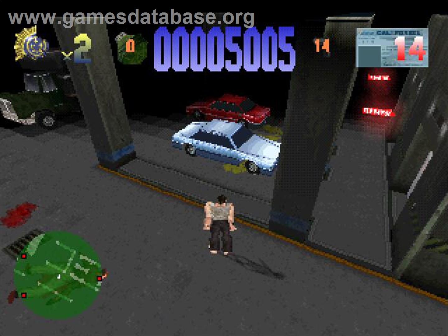 Hard Trilogy, Die - Sony Playstation - Artwork - In Game