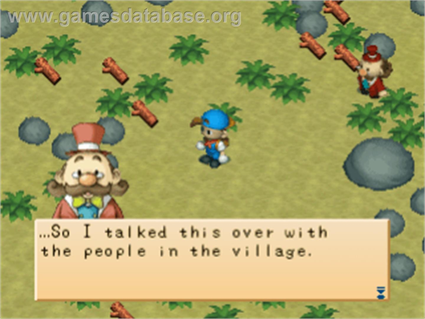 Harvest Moon: Back to Nature - Sony Playstation - Artwork - In Game