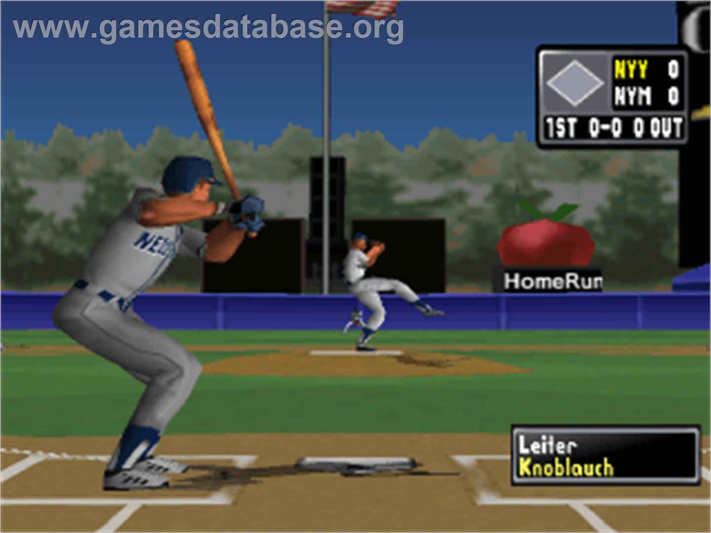 High Heat Major League Baseball 2002 - Sony Playstation - Artwork - In Game