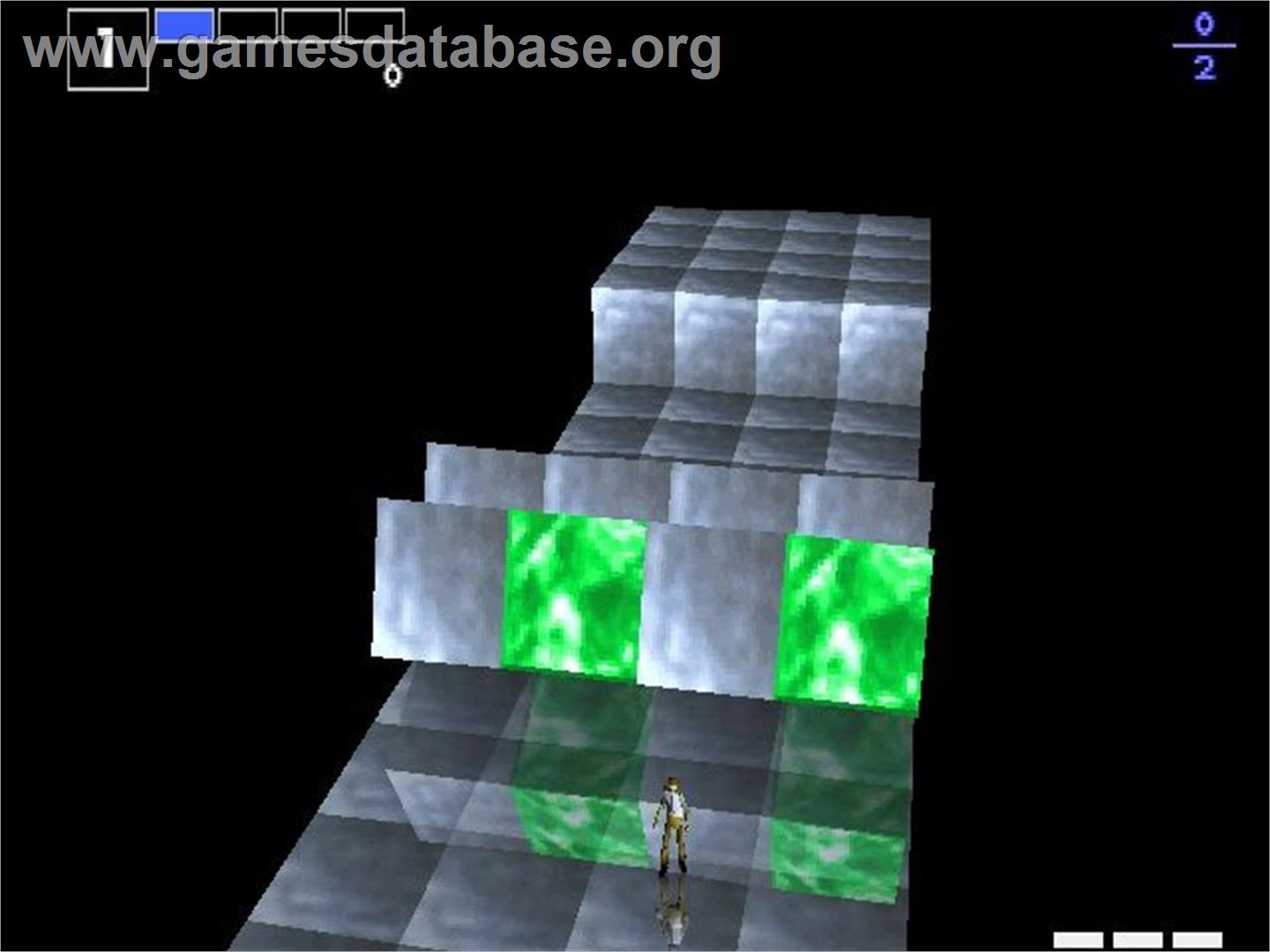 I.q. - Intelligent Qube - Sony Playstation - Artwork - In Game