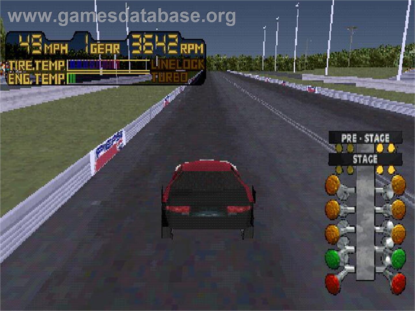 Ihra Motorsports Drag Racing - Sony Playstation - Artwork - In Game