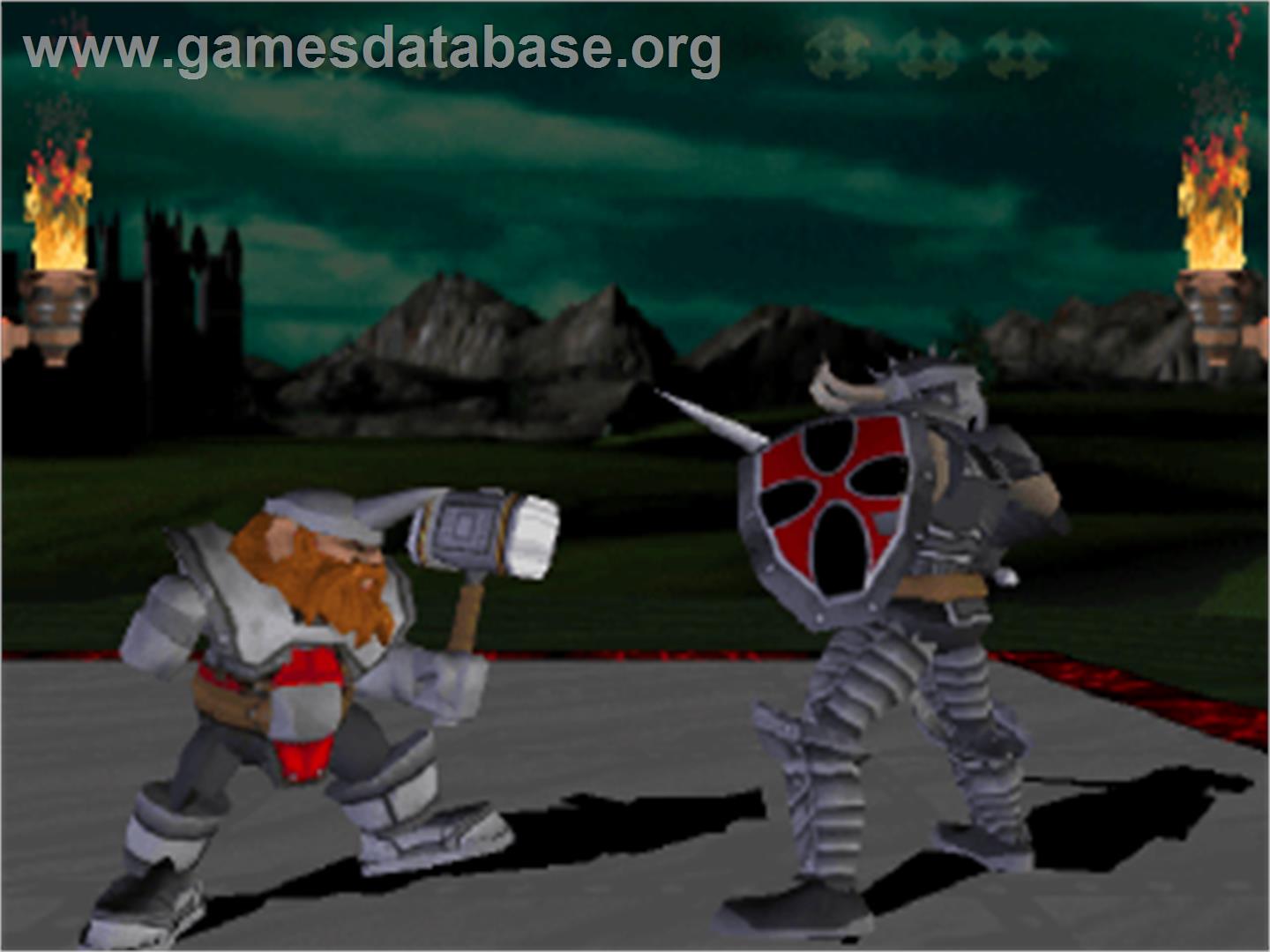 Iron & Blood: Warriors of Ravenloft - Sony Playstation - Artwork - In Game