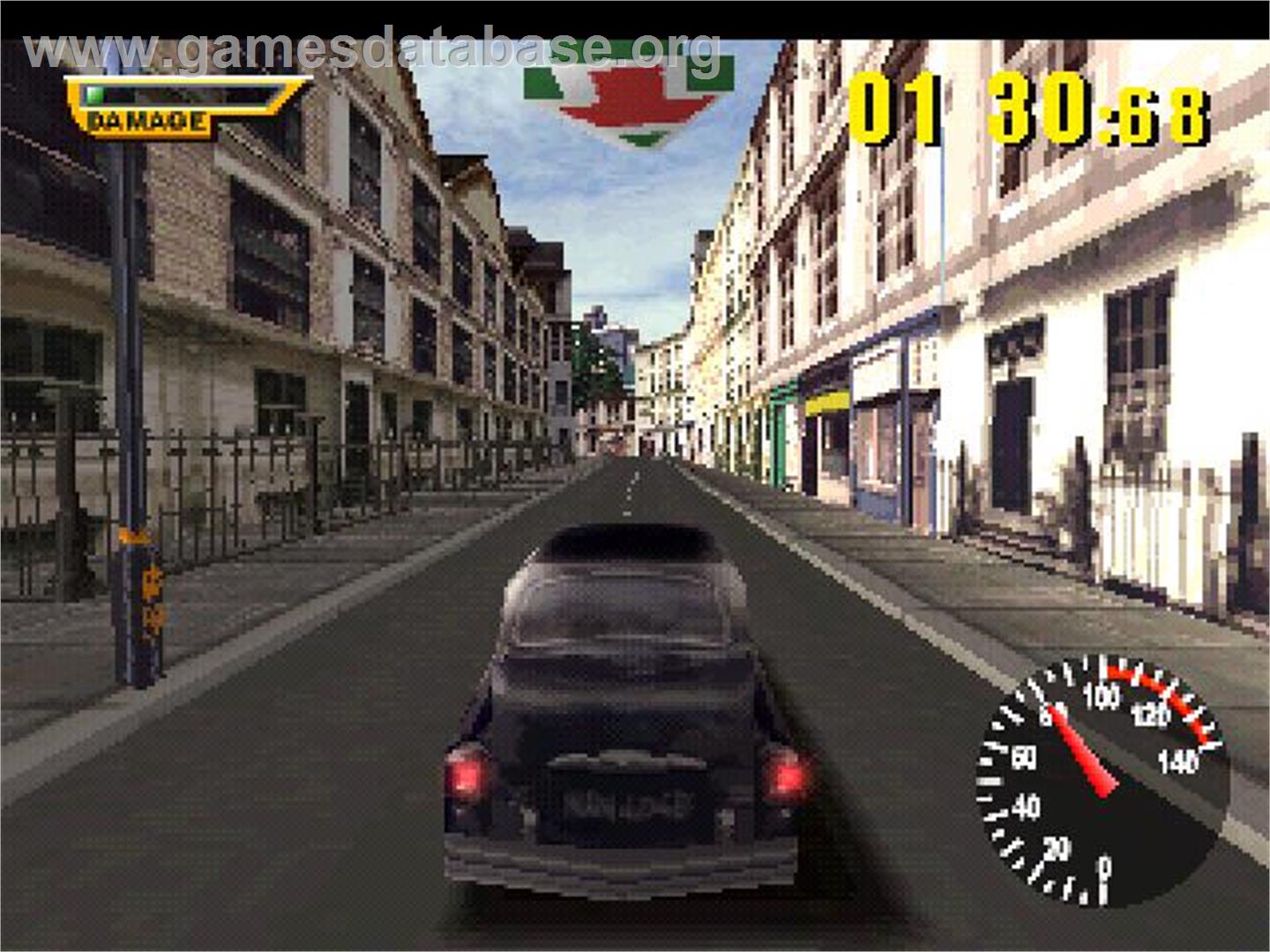 Italian Job, The - Sony Playstation - Artwork - In Game
