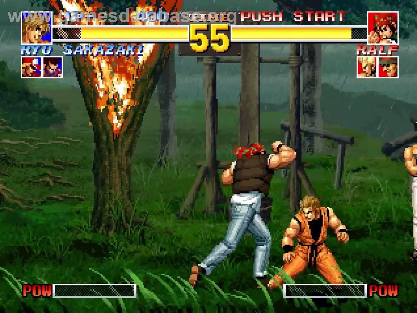 King Of Fighters '95, The - Sony Playstation - Artwork - In Game
