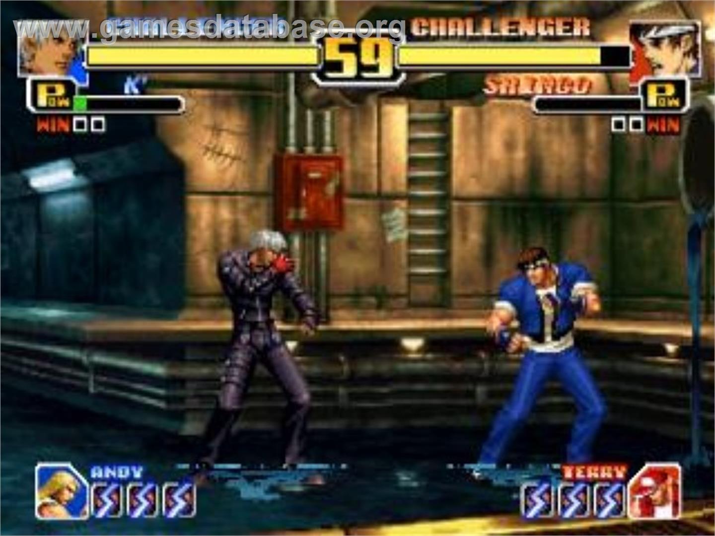 King Of Fighters '99, The - Sony Playstation - Artwork - In Game