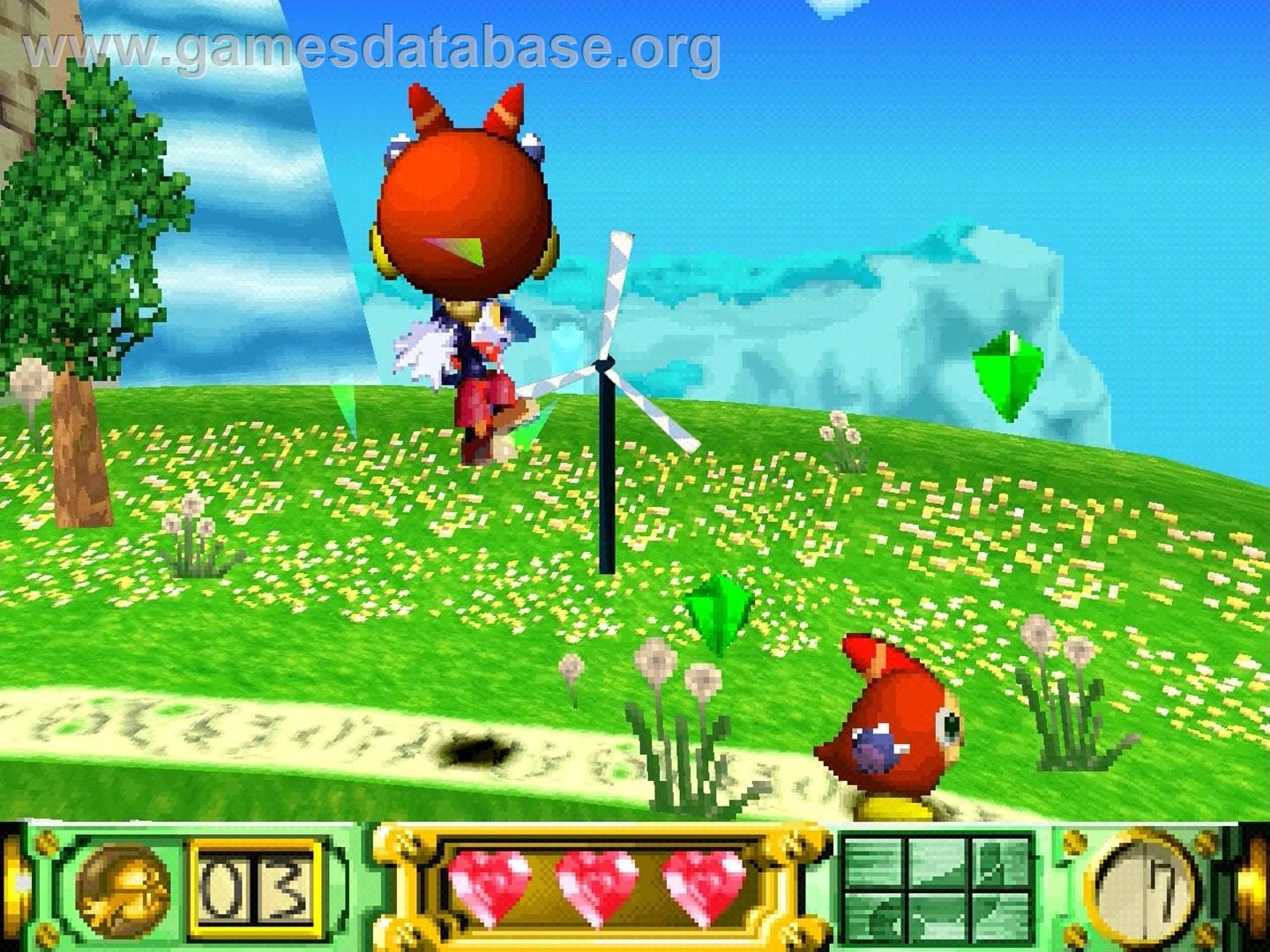 Klonoa - Door To Phantomile - Sony Playstation - Artwork - In Game