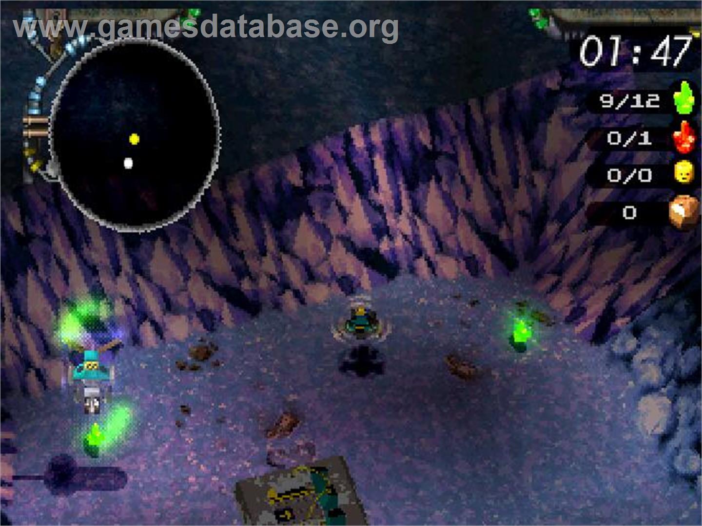 Lego Rock Raiders - Sony Playstation - Artwork - In Game