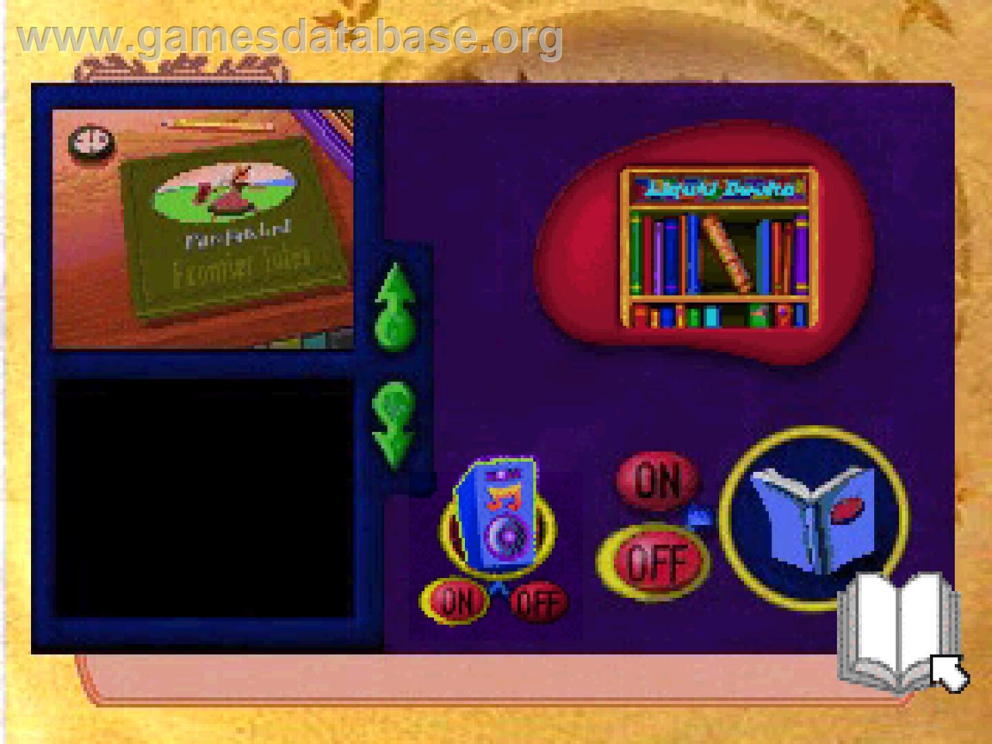 Lightspan - Liquid Books 3 - Far-fetched Frontier Tales - Sony Playstation - Artwork - In Game