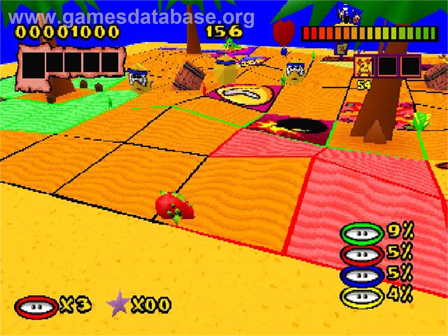 Live Wire! - Sony Playstation - Artwork - In Game