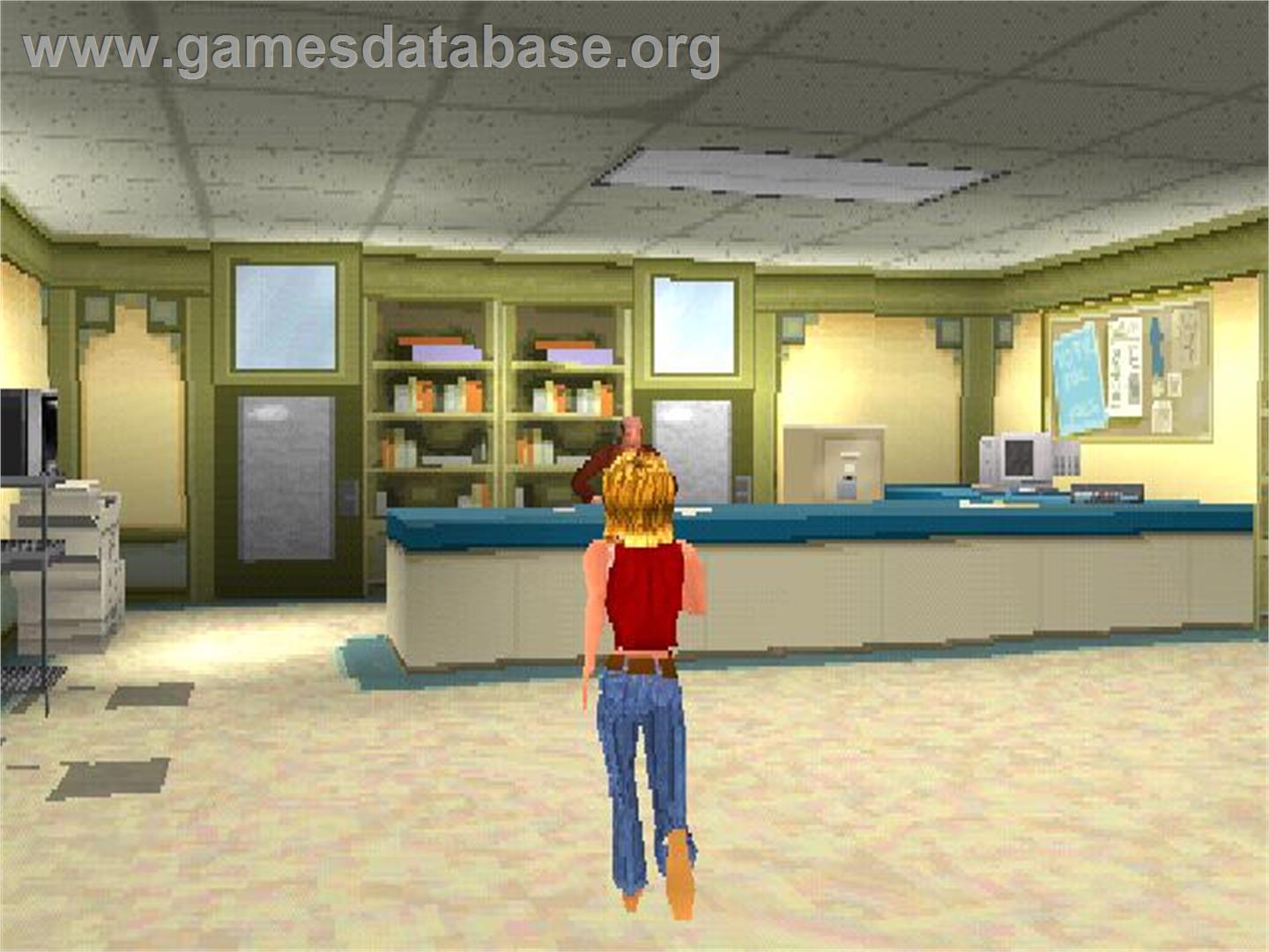 Mary-kate And Ashley - Crush Course - Sony Playstation - Artwork - In Game